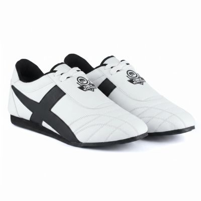 Schwarze DBX Bushido Kampfsport-Trainingsschuhe Weiß
