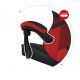 5. Huzaro Force 4.4 Gaming-Stuhl aus rotem Netzgewebe