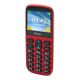 Olympia Mobiltelefon SUN Großtasten rot