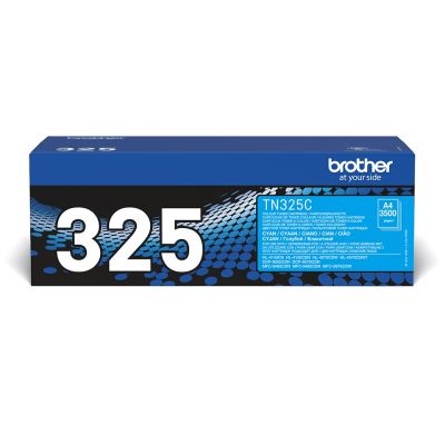 Brother TN-325C Tonerkartusche, 1 Stück, Original Cyan