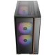 17. Antec FLUX REAR Midi-Tower, Schwarz