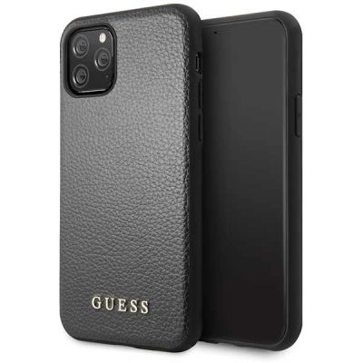 Guess Iridescent Hülle für iPhone 11 Pro Max – Schwarz