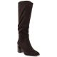 Damenstiefel mit Blockabsatz in Schokoladenbraun Jezzi MR2623-7