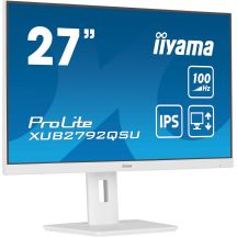 iiyama ProLite XUB2792QSU-W6 Computermonitor 68,6 cm (27") 2560 x 1440 px Wide Quad HD LED Weiß