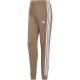 2. adidas Essentials 3-Streifen Fleece Slim Pants für Damen, Beige KF8317