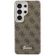 3. Guess 4G Script MagSafe Hülle für Samsung Galaxy S26 Ultra – Braun