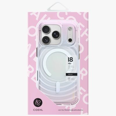 4. Uniq Coehl Vela Magnetische Ladehülle für iPhone 18 Pro / 17 Pro – Mehrfarbig