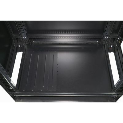 6. Extralink Rack-Schrank 27U 600x1000 Schwarz Standgerät