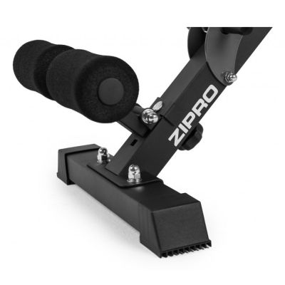 10. ZIPRO JACKED Power/Basic Stand Verstellbare Rückenlehne Verstellbarer Sitz Fitnessgerät, Heimtrainer Schwarz