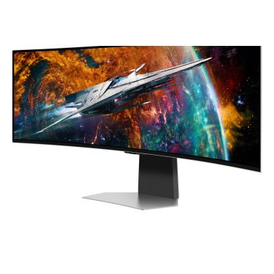 4. Samsung G95SC Computermonitor 124,5 cm (49 Zoll) 5120 x 1440 Pixel Dual QHD OLED Silber