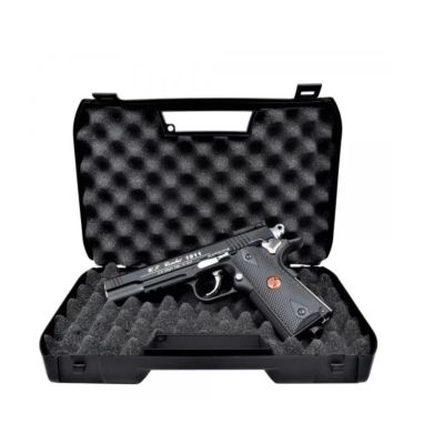 6. BRUNI 816 US Combat Luftpistole, Kaliber 4,5 mm BB, 20 Schuss CO₂, bis zu 17 J