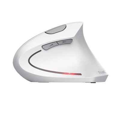 2. TRUST Verto kabellose vertikale ergonomische Maus, Weiß