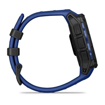 36. GARMIN Instinct 3 AMOLED 45mm Schwarz/Blitzblau Smartwatch