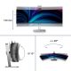 13. Philips 5000 Serie 49B2U5900CH/00 Computermonitor 124 cm (48,8") 5120 x 1440 px Dual QHD LCD Schwarz