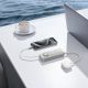 8. Baseus Free2Pull 10000 mAh 30 W Powerbank mit USB-C-Anschluss und einziehbarem USB-C-Kabel – Grau
