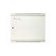 8. Extralink 12U 600x600 ASP Grauer Wandschrank, Tür aus massivem Blech
