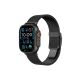 AmazingThing Titan Premium Metallarmband für Apple Watch 38/40/41/42/44/45/46/49 mm – Schwarz