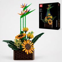 Mold King Paradiesvogelblumenstrauß 10024 | Bauset | 1608 Teile