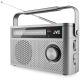 2. JVC Tragbares Radio RA-E315G Grau