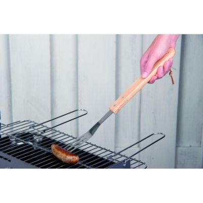 9. Grillgabel 46 cm mit Holzgriff