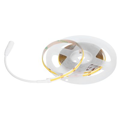 10. 3 m COB-LED-Streifen mit Netzteil, neutrale Farbe, IP20