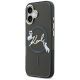 2. Karl Lagerfeld IML Choupettes Karl Script Logo MagSafe iPhone 17 Hülle - Schwarz