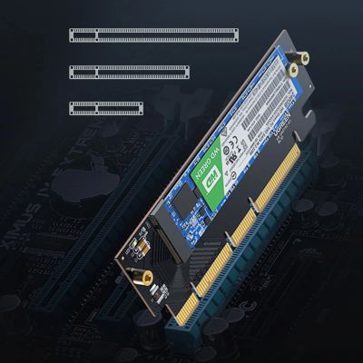 6. Ugreen CM465 PCIe 4.0 x4 auf M.2 NVMe M-Key Erweiterungskarte – Schwarz