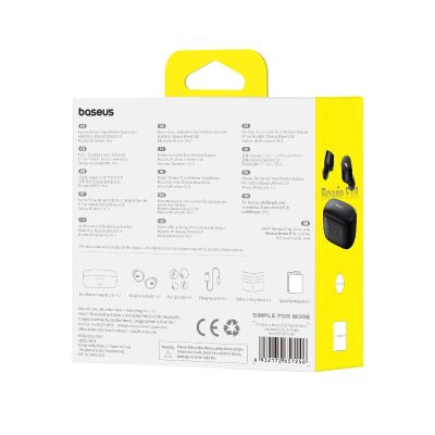 7. Baseus Bowie E18 Kabellose Kopfhörer (Schwarz)