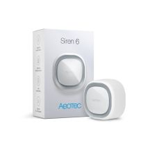 Z-Wave Sirene 6 Drahtlose Innen-/Außensirene Weiß