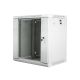 7. Lanberg WF01-6412-10S Rack-Schrank (12 HE; 635 mm / 600 mm / 450 mm; Wandmontage; Glas; 19 Zoll; grau)