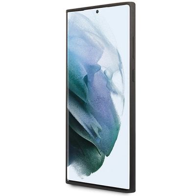 5. Karl Lagerfeld Choupette-Silikonhülle für Samsung Galaxy S24 Ultra – Schwarz