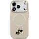 3. Karl Lagerfeld Karl & Choupette Pins MagSafe Case für iPhone 17 Pro Max - Beige
