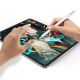8. Acefast V3 kapazitiver Stift für iPad mit kabelloser Ladefunktion und 2 austauschbaren Spitzen – Weiß