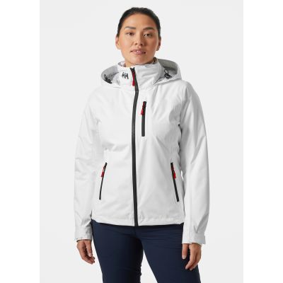 6. Helly Hansen Damen W Crew Hooded Mid Jacket 2.0 34447 001