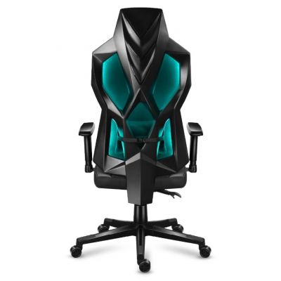7. Huzaro Combat 6.2 Schwarzer RGB-Gaming-Stuhl