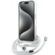 4. Karl Lagerfeld Crossbody IML Karl Head MagSafe Hülle für iPhone 15 Pro Max – transparent