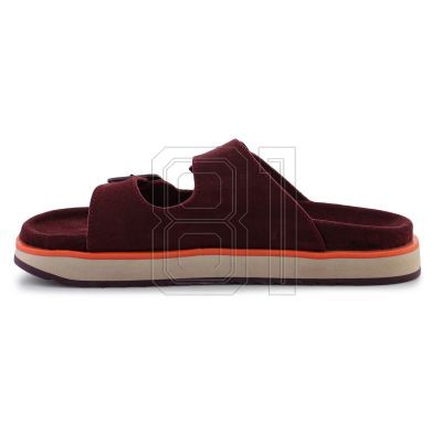 4. D. Franklin Nordic Sandal Buckle W DFSH405004-BURG