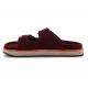 4. D. Franklin Nordic Sandal Buckle W DFSH405004-BURG