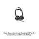 223. Poly Voyager Focus 2-M USB-CC Headset, USB-C/A-Adapter, Ladestation, keine lokalisierte Einzelhandelsverpackung