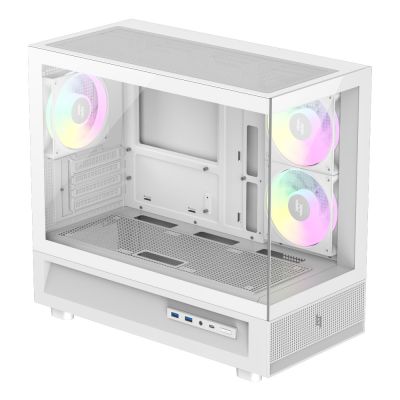 3. GameMax NEX C31 WH Computersicherheit & Halterungen Weiß