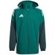 9. adidas Tiro 25 Competition Allwetter-Herrenjacke Grün JI8936