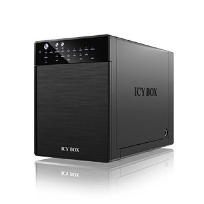 ICY BOX IB-RD3640SU3 Festplattengehäuse Schwarz 3,5"