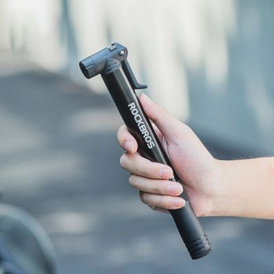 10. Rockbros 42320010001 Fahrradpumpe Handbuch + Schraubendreher – Schwarz