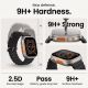 15. Tech-Protect Easy Set+ Panzerglas 2er-Pack für Apple Watch Ultra 1/2 49 mm – Klar