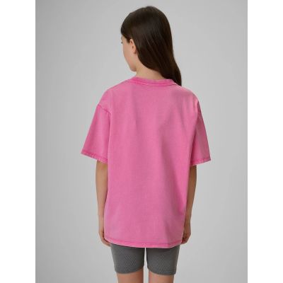 2. Mädchen-Baumwoll-T-Shirt 4F 4FJRSS26TTSHF3981-54S