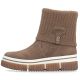 10. Braune Damen-Ankle-Boots mit Socke, Rieker Y6350-24