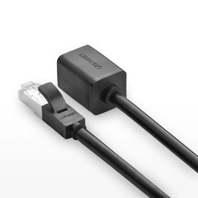 4. Ugreen NW112 11283 Netzwerk-Ethernet-Kabel RJ45 (weiblich) – RJ45 (männlich) F/UTP Cat. 6 1 Gbit/s 5 m – schwarz