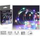 11. Batteriebetriebene Lichterkette mit 80 LEDs, mehrfarbig