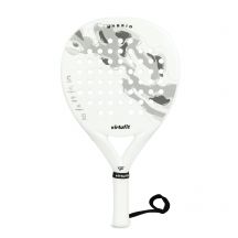 VIRTUFIT HYBRID PADELSCHLÄGER - WEISS-GRAU