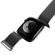 6. Puro 'MILANESE' Watch für Apple Watch 42-44-45-49m, schwarz